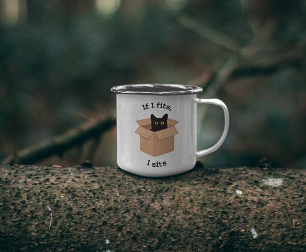 Enamel Mug Cat